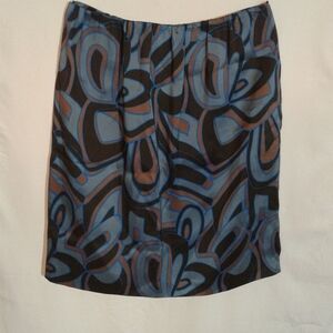 Dries Van Noten  silk skirt